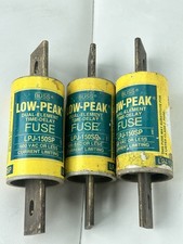 LOT OF 3 BUSS LPJ-150SP, 150A, 600V Time Delay Fuse 150 AMP Dual Element Class J