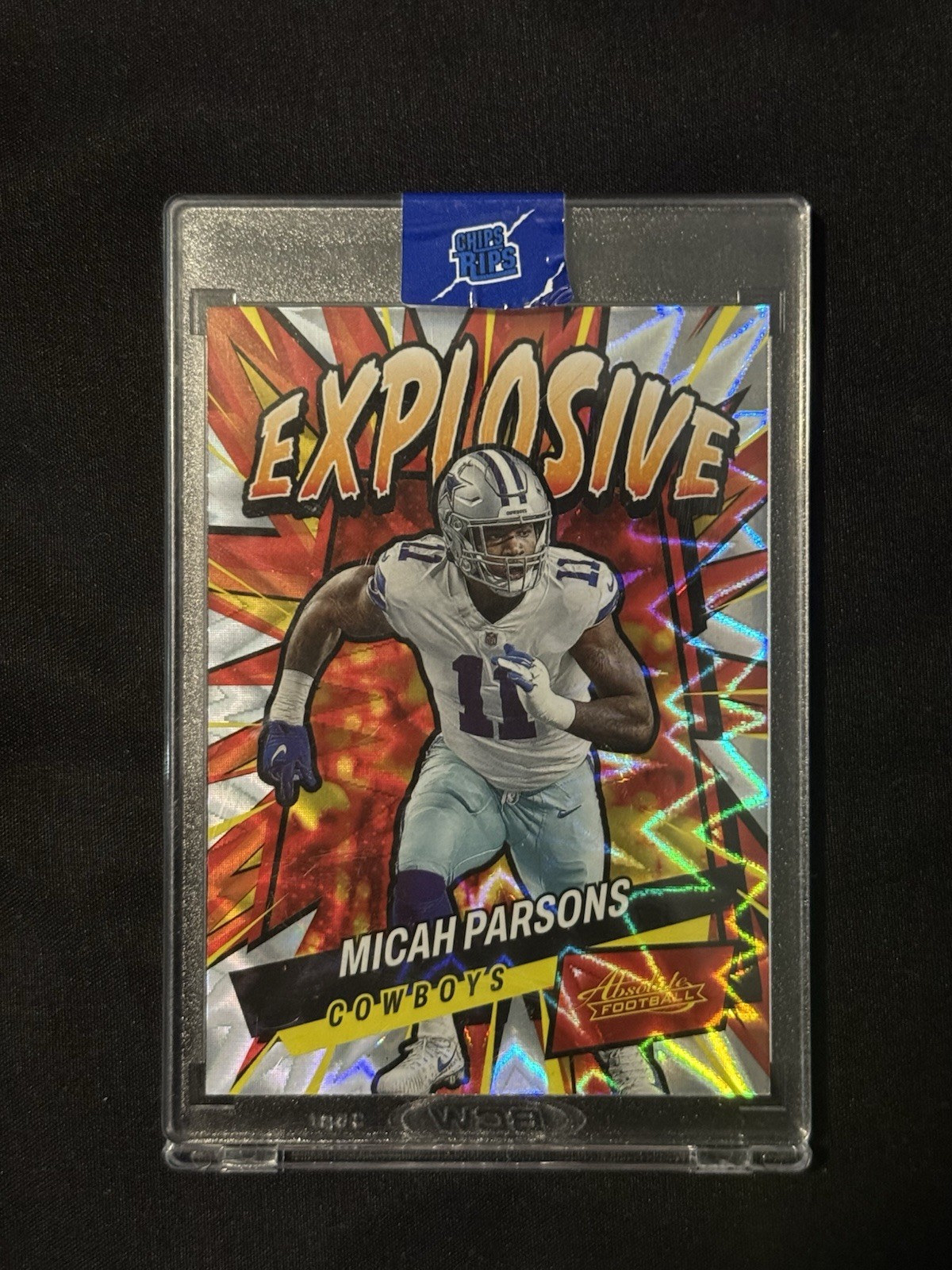 2022 Panini Absolute Dallas Cowboys Micah Parsons #E33 EXPLOSIVE