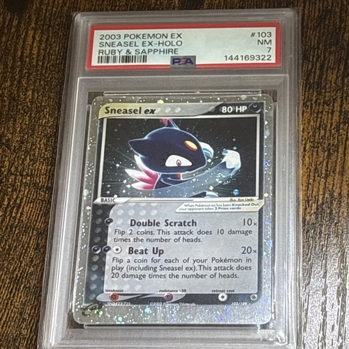 Sneasel ex graded PSA 7 for sale on eBay