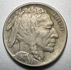 1917-S  BUFFALO NICKEL   XF  BETTER DATE  #2167