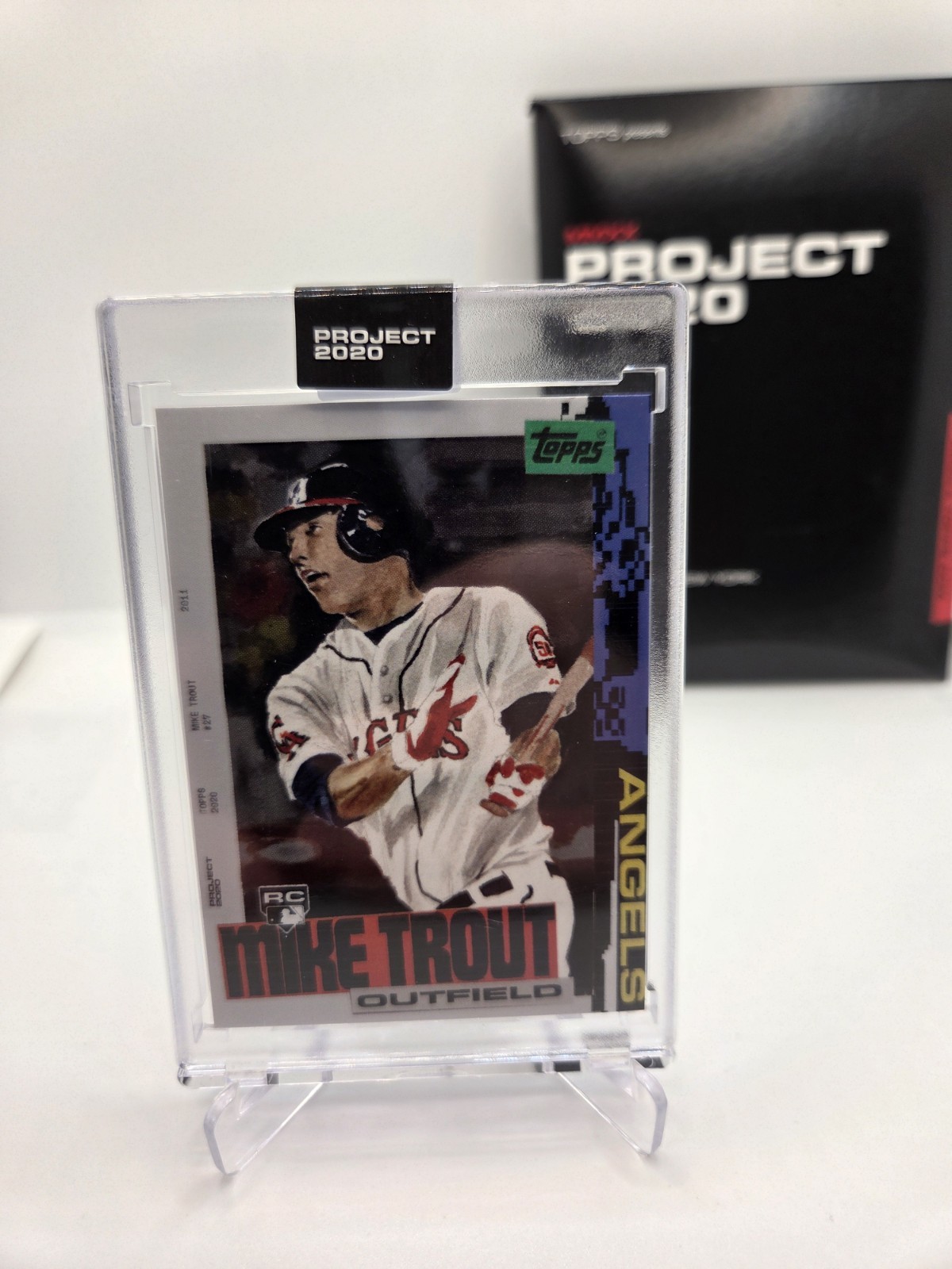 2020 Topps Project 2020 2011 Topps Update /33818 Mike Trout Jacob Rochester #85