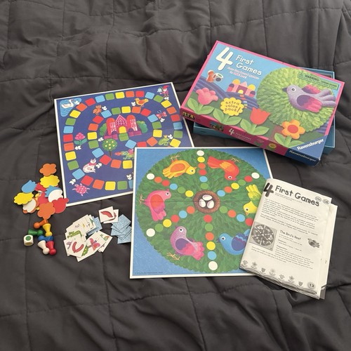 4 First Games COMPLETE Ravensburger Childrens Kids Colors Four