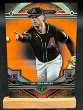 2024 Topps Triple Threads #188 Christian Walker Amber /199 Arizona Diamondbacks