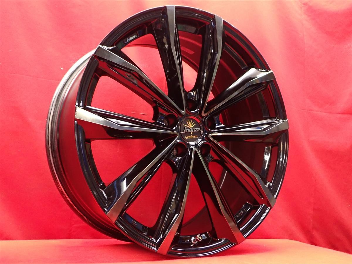 タイヤ・ホイール weds KRANZE GRABEN JDM WEDS KRANZE Graben 680EVO Used Wheels 4-Book 8.5/9.5J 20
