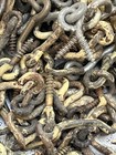 Vtg Mixed Lot 2.2 lbs of Brass & Steel Eye Hooks Rustic Steampunk Salvage Door — photo 7
