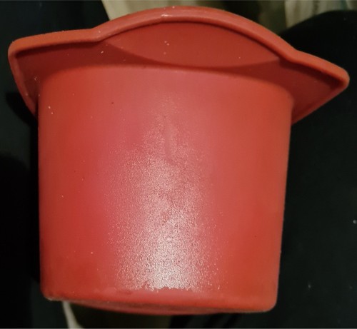 TUPPERWARE Silikon Kasten form Welle rot Informationen = TEXT LESEN! - Bild 8 von 8