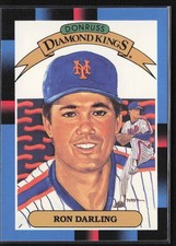 Ron Darling 1988 Donruss #6b New York Mets
