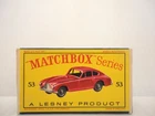 ORIGINAL D-Box for 1958 MOKO Lesney Matchbox No.53 'ASTON MARTIN'---see photos
