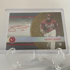 2024 Topps Diamond Icons Noelvi Marte Polychromantink Auto RC 1/1 Cinc Reds