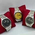 Lot of 3 Seiko 5 Automatic Watches 7S26-6000, 7009-3041, 7009-863A Vintage