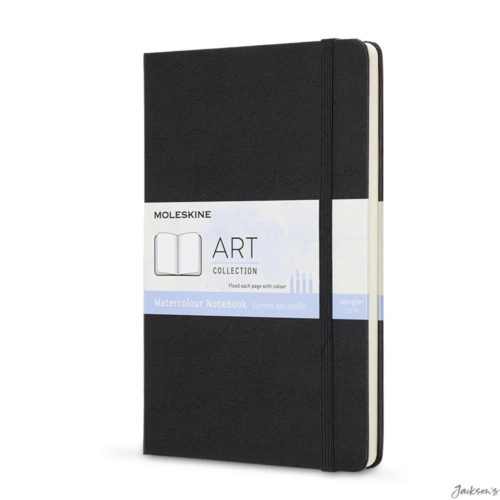 Moleskine Black Watercolour Notebook Large - Image 6