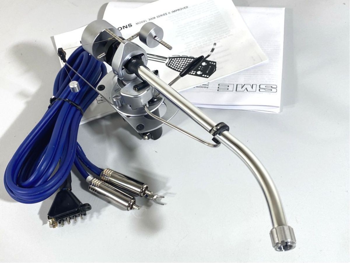 SME 3009 S2improved 完動美品 SME 3009 S2 Improved Static Balanced Tonearm with cable/manual