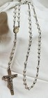 vintage faceted crystal bead rosary — photo 7