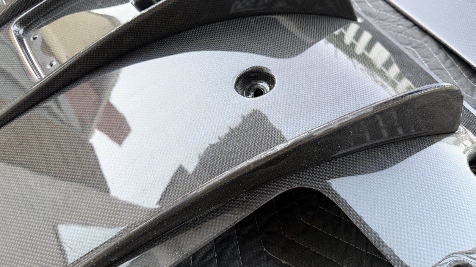 Ferrari 488 GTB Carbon Fiber Front Bumper Spoiler Bodykit