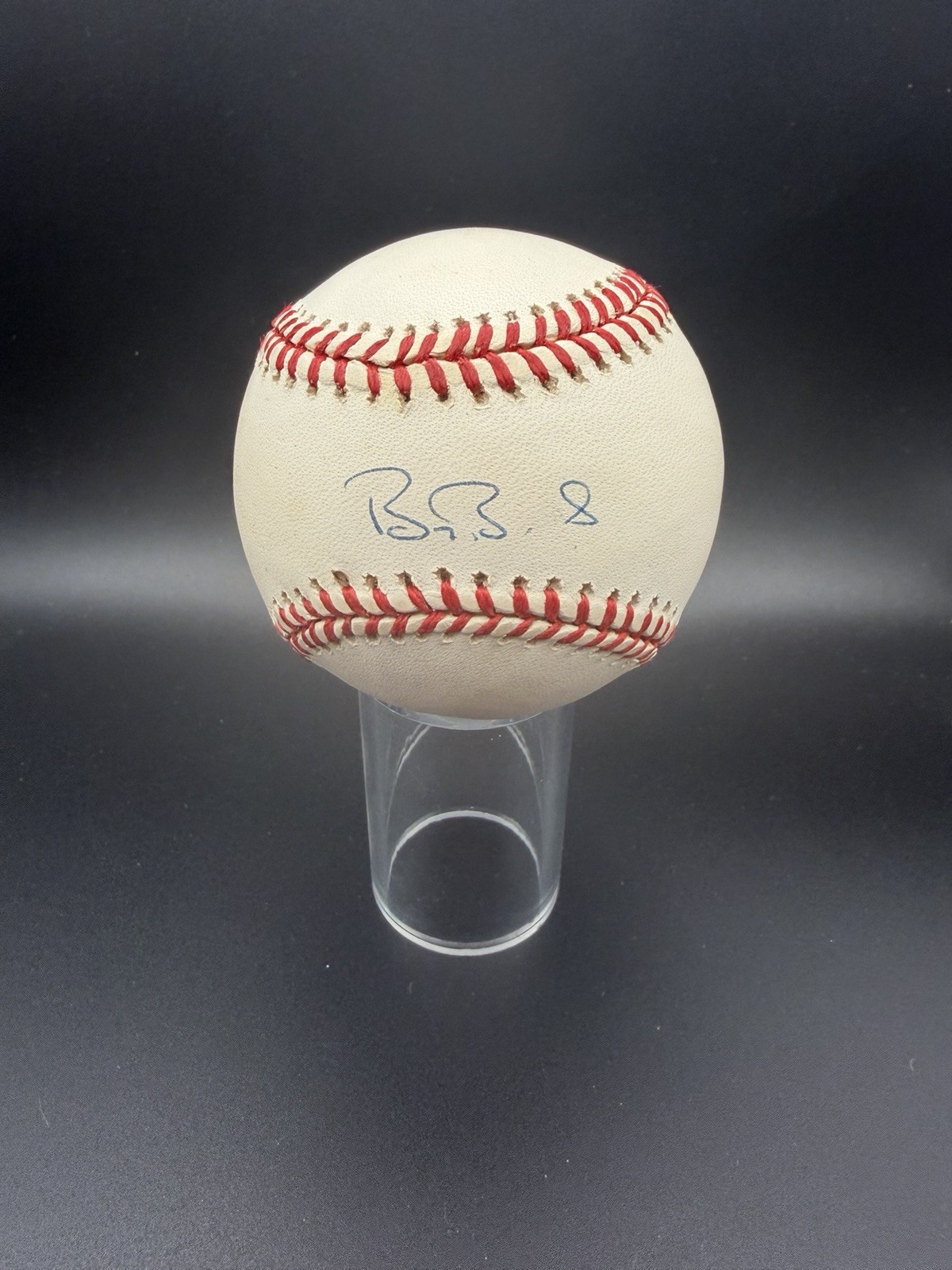 Beautiful Barry Bonds Signed Baseball PSA Certified Autograph view 4