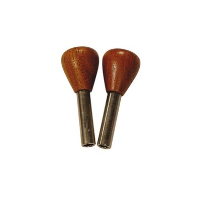 Volkswagen Beetle Door lock pulls Rosewood 'Flat4' New