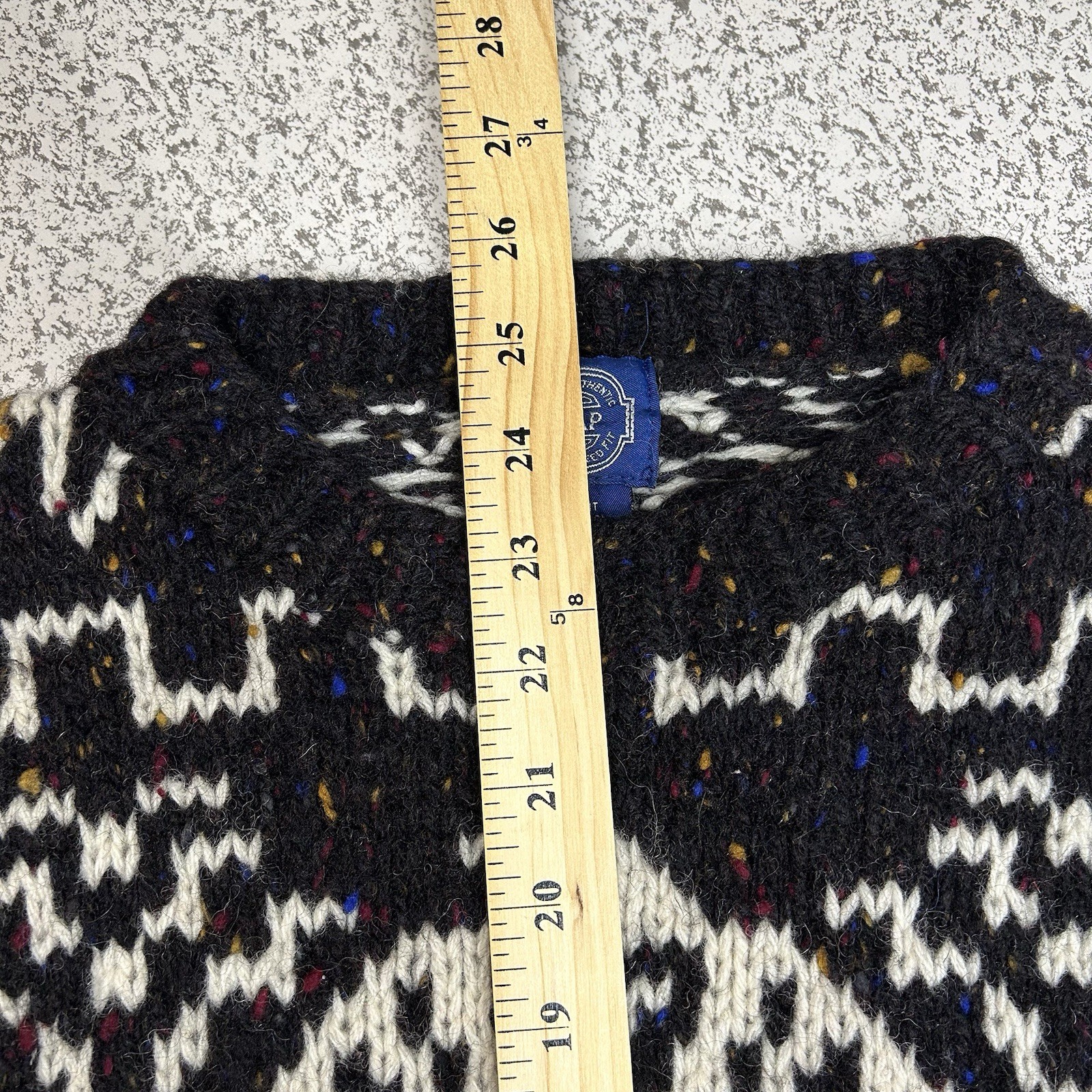 VTG Gap Wool Eagle Pattern Knit Sweater Adult S P… - image 12