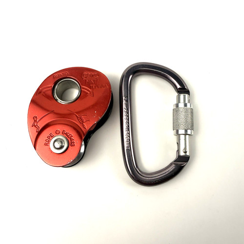 Petzl Mini Traxion Progress Capture Pulley Rope Arborist Climbing Rescue