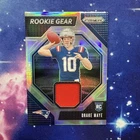 2024 Panini Prizm Football Drake Maye RC Rookie Gear Patch Silver #RG-DME