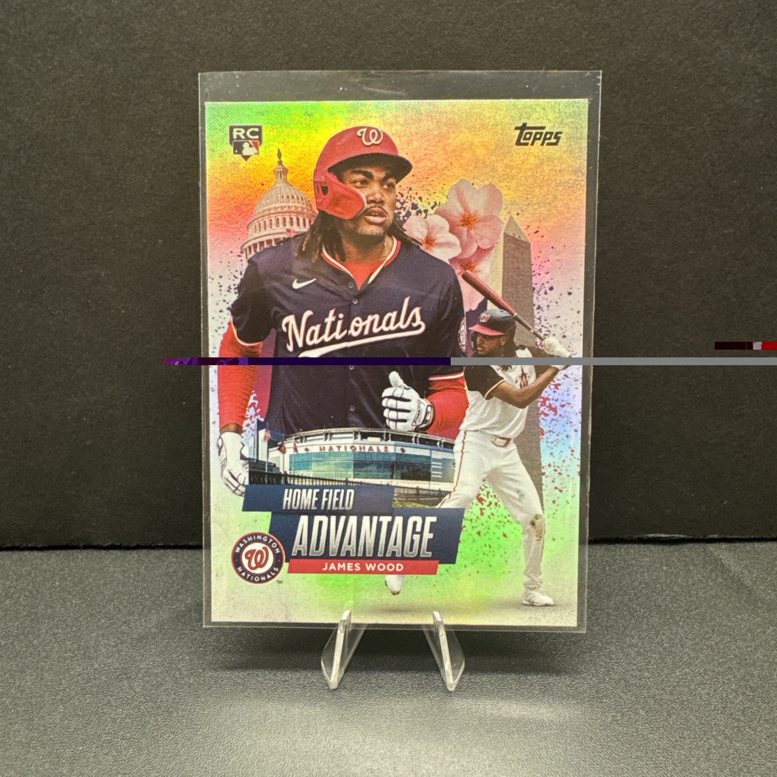 2025 Topps Series 1 Home Field Advantage James Wood #HA-9 RC