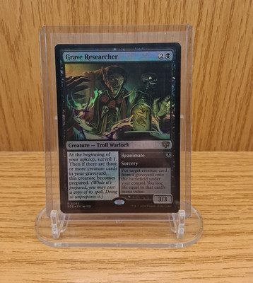 MTG Grave Researcher   Reanimate #085 - FOIL - Secrets of Strixhaven (SOS) NM