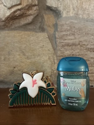 Bath And Body Works Disney Princess Mulan Pocket Bac Holder & Sanitizer