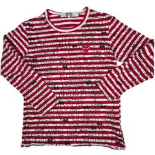 RARE Comme des Garcons Play Matt Groening Life in Hell Collab Long Sleeve Tee M