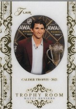 2025-26 FLEER FLAIR TROPHY ROOM INSERT #TR-3 KRAKEN - MATTY BENIERS