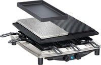 Steba Gourmet-Raclette Rc 4 Plus Deluxe Chr Raclette 62-23-00 Gourmet-Raclette