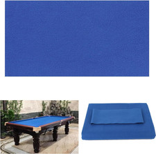 8" Pool Table Felt W 6 Cloth Strips Pre Cut Billiard Table Cloth Felt