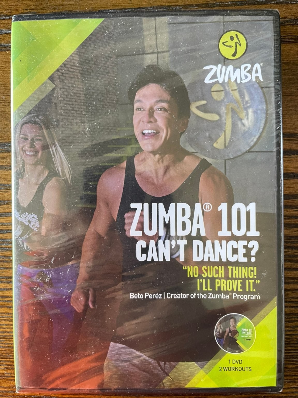 Zumba 101 Can't Dance? DVD 2016 Beto Perez Fitness Dance Workouts :NEW Sealed