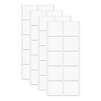 40 StüCk Doppelseitige Klebepunkte FüR Diy, 40 X 40 X 0,5 Mm