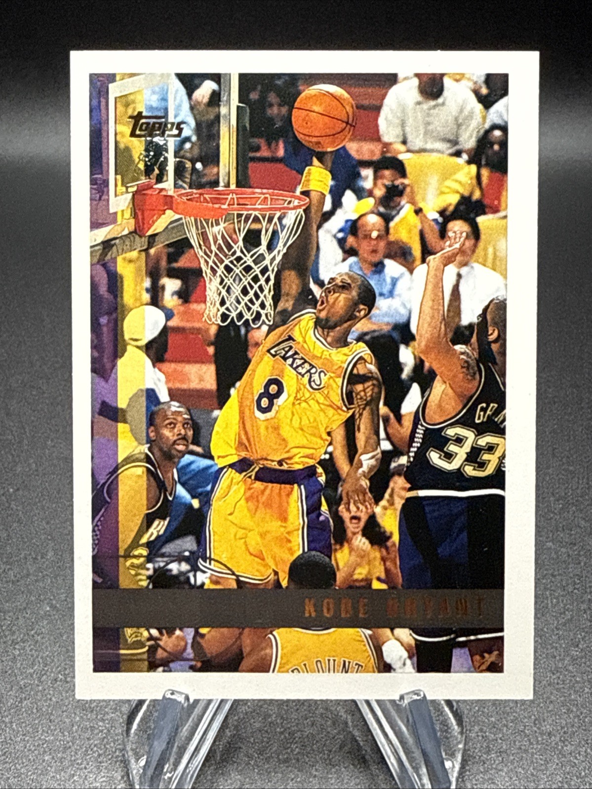 1997-98  Kobe Bryant Topps #171 Los Angeles Lakers HOF