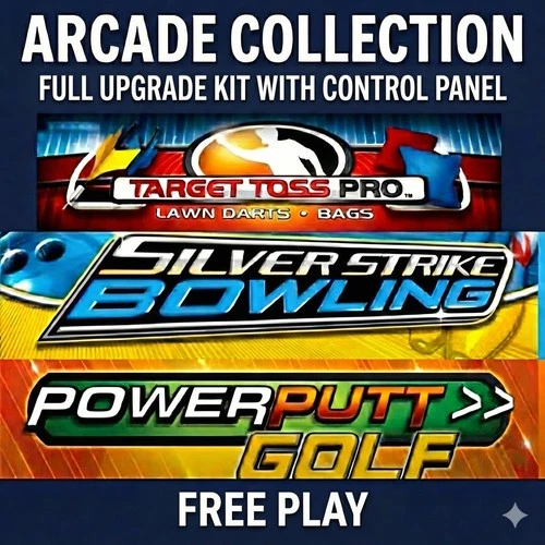 Incredible Technologies Arcade Collection Upgrade  Kit - Free Play