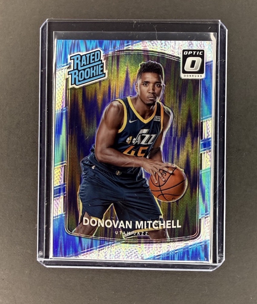 2017-18 Panini Donruss Optic - Rated Rookie Donovan Mitchell #188 Shock (RC)
