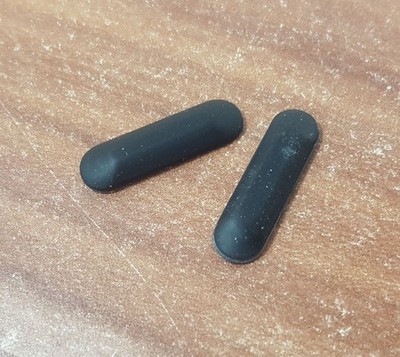 2x Gummi Füße Bottom Rubber Feet aus Notebook Asus N53S