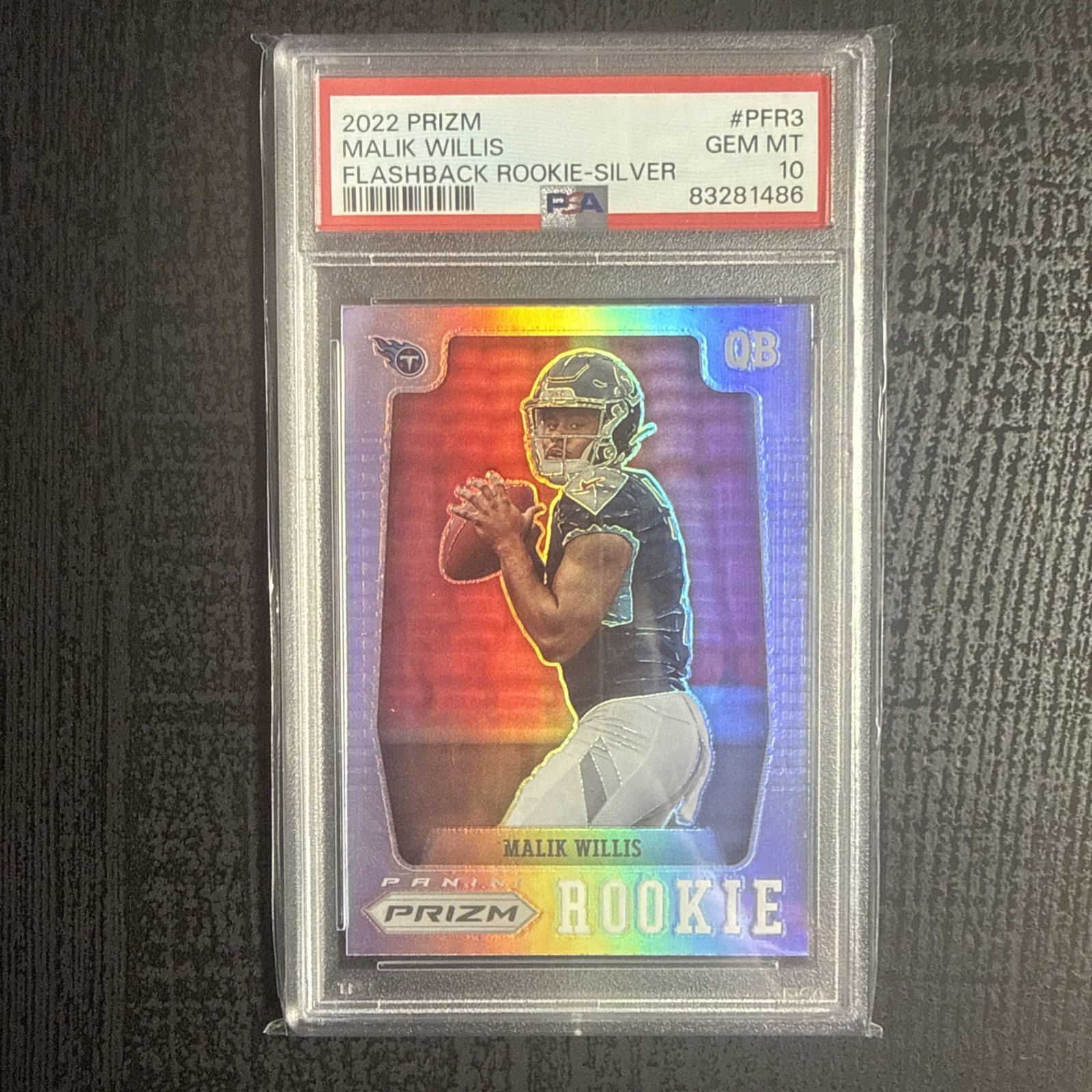 Malik Willis Panini Prizm Flashback Rookie #PFR3 Silver