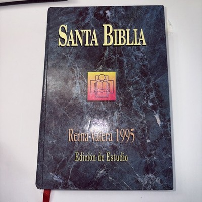 Santa Biblia Reina Valera  Edicion de Estudio 1995