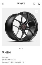 RYFT R-5H Forged Monoblock Wheels Ferrari SF90/296 Set Of 4 20”