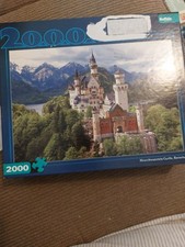Buffalo Games 2000 Piece Puzzle Neuschwanstein Castle Bavaria Early Spring