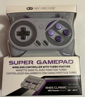 Nintendo SNES Edition Wireless Controller NES WII U GamePad Gaming Control
