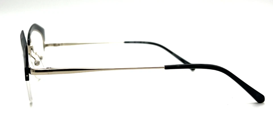 NUEVAS GAFAS KOALI 20070K ND17 NEGRAS/DORADAS AUTÉNTICAS 48-21-140 Foto 3 de 4