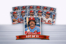 Philadelphia Phillies Card Lot + Realmuto + Schmidt + Rolen – 11 Cards