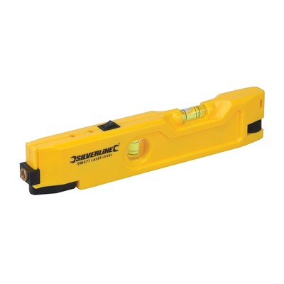 SILVERLINE Mini-Laserwasserwaage, 210 mm (598477)