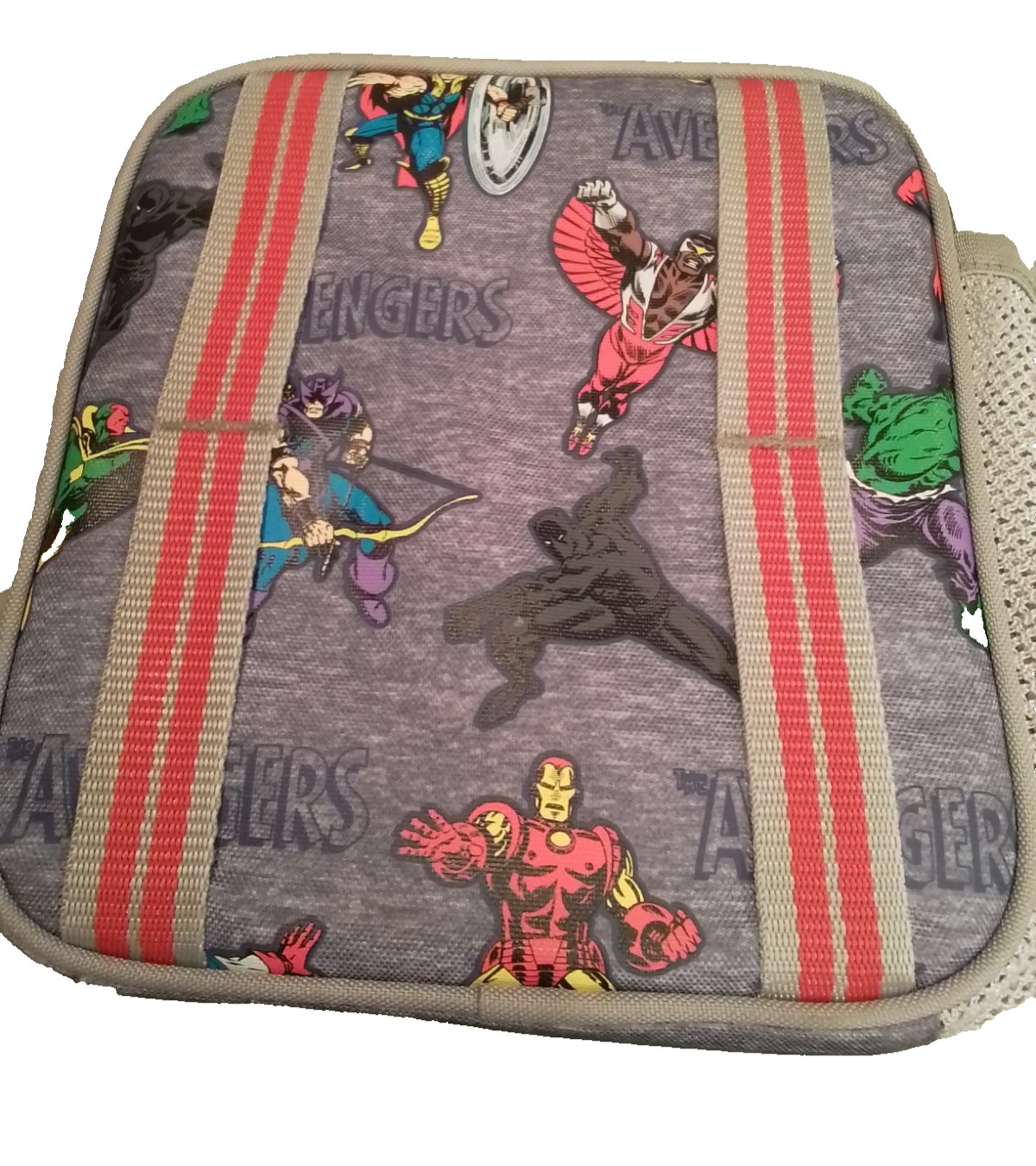 Pottery Barn Kids Marvel Avengers Lunch Box Iron Man Thor Hulk School Bag image 9