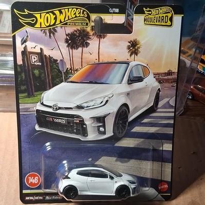 Hot Wheels Boulevard Toyota GR Yaris 1:64 Diecast Car White Unopened Box