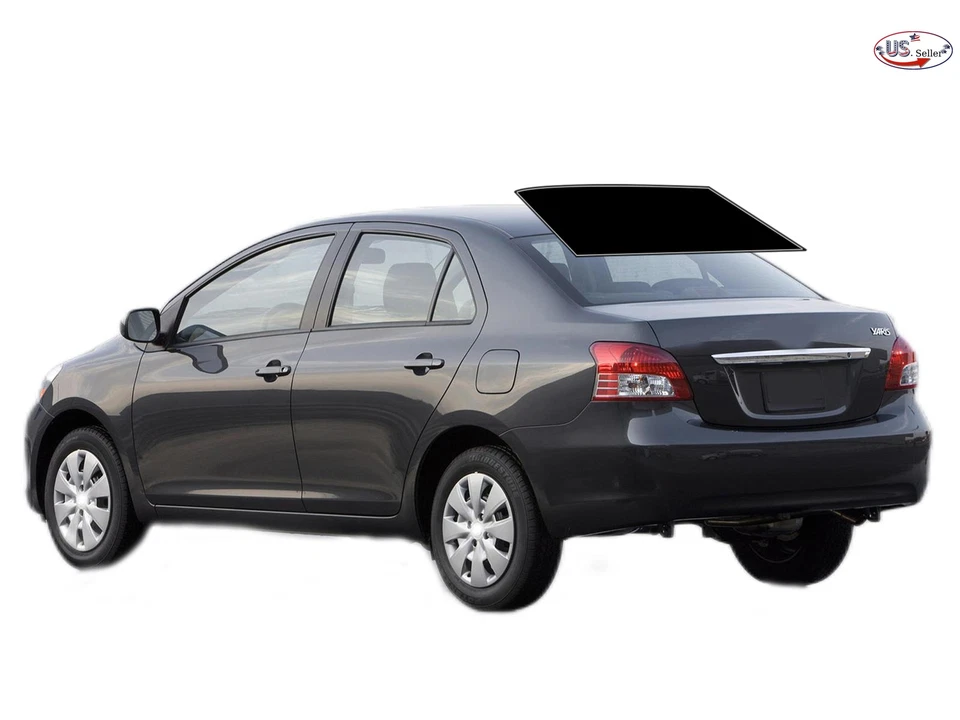 Kit de película de tinte de ventana precortada de 2 capas para Toyota Yaris 2007-2011 sedán Foto 4 de 4