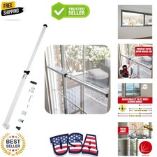 Sliding Door Security Bar-Child Proof Sliding Door Lock Bar with Anti Lift Lo...