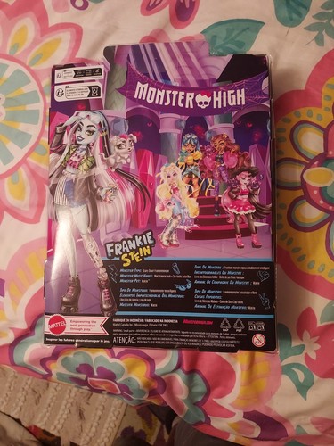 Monster High Frankie Stein G3 Core Refresh Fashion Doll & Pet Watzie NEU 2024 - Bild 2 von 2