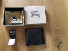 Burberry karierte schwarz/taubefarbene Herren...